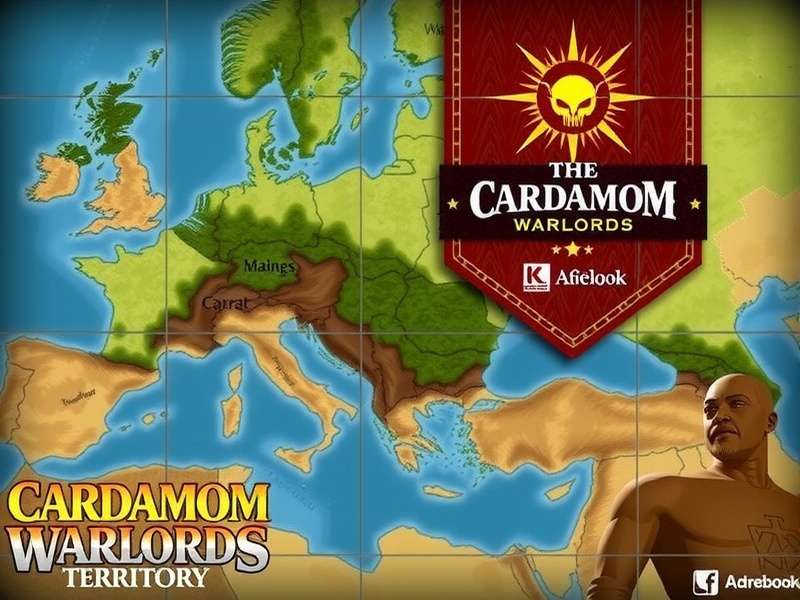 Strategic Territories in Cardamom Warlords Cardamom Warlords Territory Map